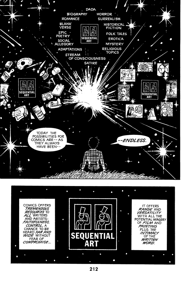 Scott McCloud's Understanding Comics: The Invisible Art, page 212